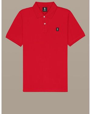 Refrigue Polo With Patch - Red