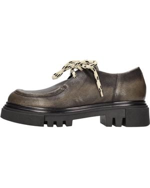 Henry Beguelin Braune Halbschuhe