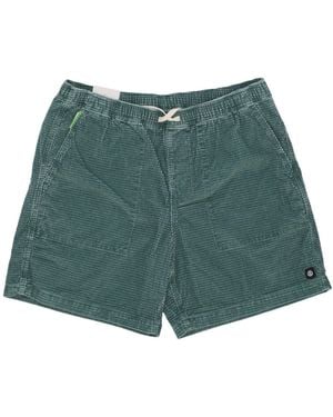 Element Chillin Cord Walkshort Short Pour Homme - Vert