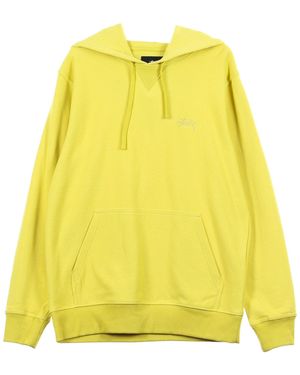 Stussy Stock Hoodie Terry Hoodie - Yellow