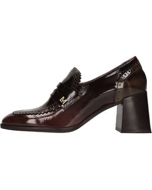 Lorenzo Mari Flat Shoes - Brown