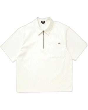 Dickies Polo Cediz Qz Camisa Ss - Blanco