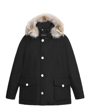 Woolrich Ut0001 Arctic Detachable Anorak Blk Woou0484Mr - Negro