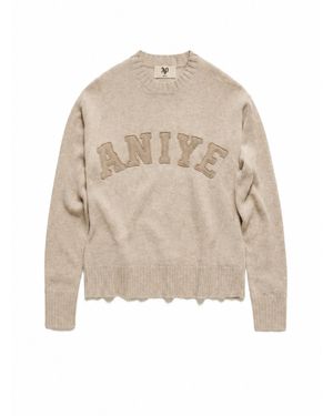 Aniye By Sweater Logo Tati - Natural
