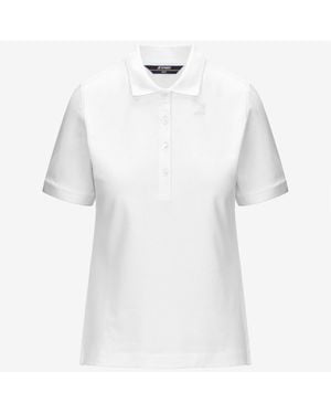 K-Way Ali Pique K8127Yw-001 - White