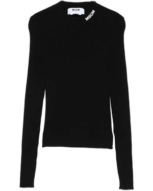 MSGM Overhemden Zwart