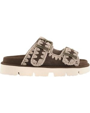 Mou Sandals - Brown