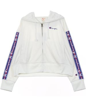 Champion Full Zip Top Short Hoodie - Multicolor
