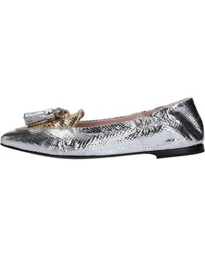 Fabi Flat Shoes - Metallic