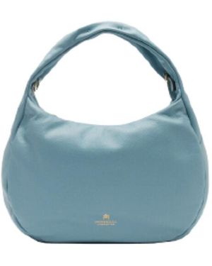 CUOIERIA FIORENTINA Zoe Kleine Hobo-Tasche - Blau