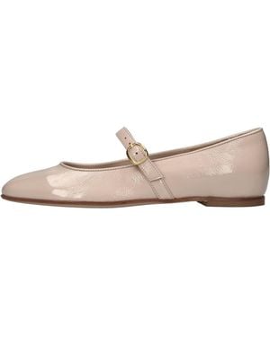 Luca Grossi Flat Shoes - Natural