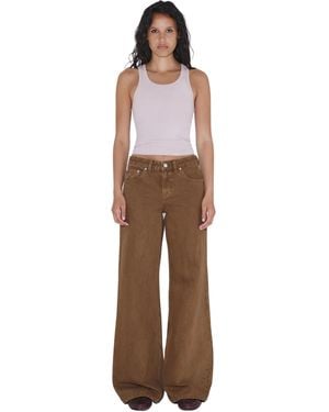 Dr. Denim Rhone Denim Gerades Bein - Braun