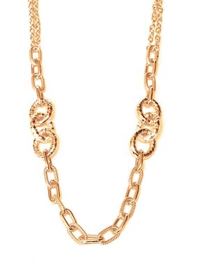 Feelings Necklace Clcams - Metallic