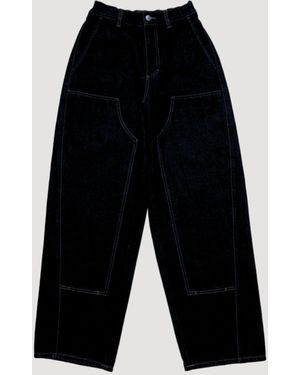 Obey Leah 2 Baggy Denim - White