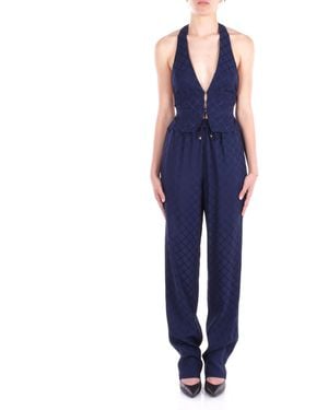 Elisabetta Franchi Blaue Jacken