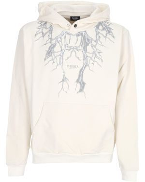 Phobia Hombres Ligeros Hoodie - Blanco
