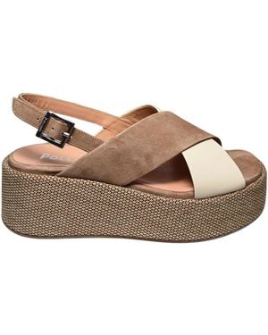 Pollini Sa16066G9Enac10A Camoscio De Mujeres - Marrón