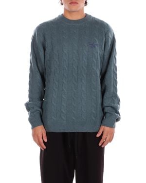 Carhartt Jerseys De Pinos De Plata - Azul