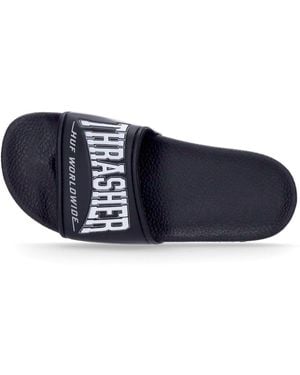 Huf Slide X Thrasher Herren-Hausschuhe - Blau
