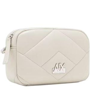 ARMANI EXCHANGE Bolsas. Crema - Blanco