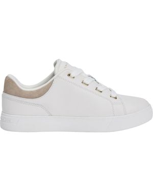 Tommy Hilfiger Crema Sneakers - Blanco