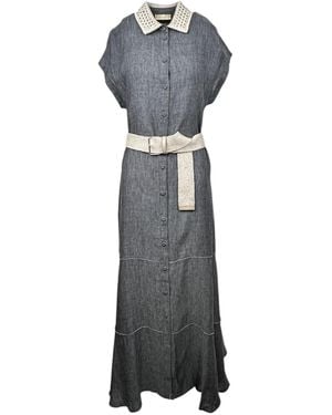 Purotatto Linen Dresses for Women | Lyst