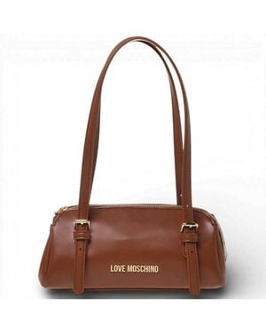 Love Moschino Vrouwen Lederen Lederen Zak Synthetisch - Bruin