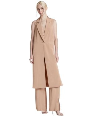 SIMONA CORSELLINI Vest - Natural