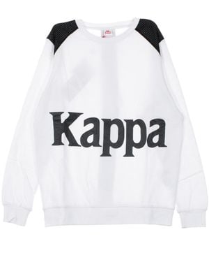 Kappa Bernel Band Crewneck Sweatshirt - White