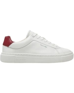 Calvin Klein Sneakers Cupsole Spitze Bis W/Ml Lth - Weiß