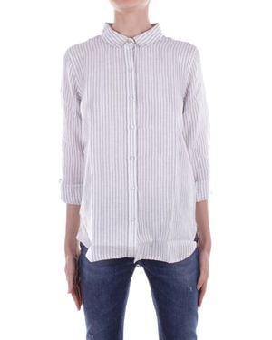 Barbour Camisas Riga Cielo Azul - Morado
