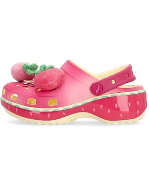 Crocs™ Mule Donna W Lotso Classic Platform Clog - Pink