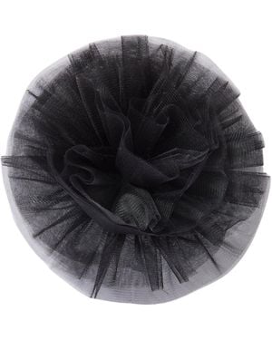 Liviana Conti Broche De Mujeres Una Flor - Negro