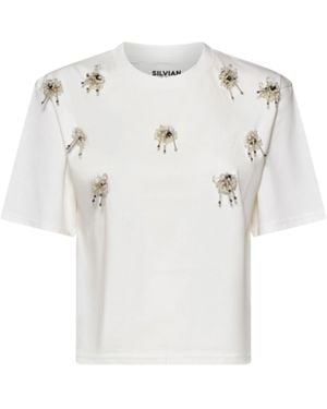 Silvian Heach T-Shirt Luxury - White