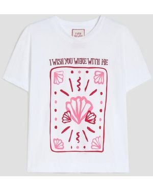 Pennyblack Cotton T-Shirt With Embroideries - White
