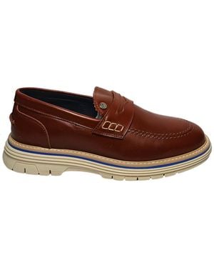Pollini Pb10383G9Evit300 Mann Braunes Leder