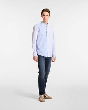 Harmont & Blaine Chemise Homme Bleu - Blanc