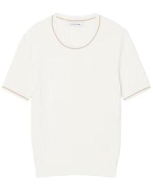 Lacoste Sweaters - White