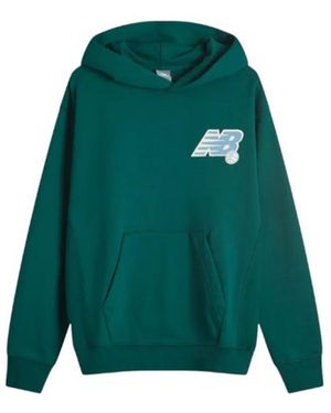 New Balance Camiseta De Hombres Mt43563 - Verde