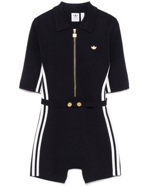 adidas Gebreide Playsuit - Zwart