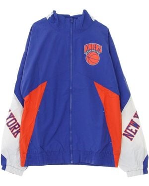 Mitchell &amp; Ness Windbreaker Nba Midseason Windbreaker 2.0 Neykni - Blue