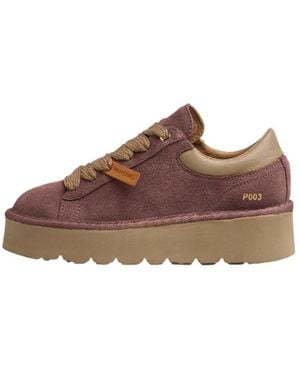 Pànchic Sneakers Rose - Marron