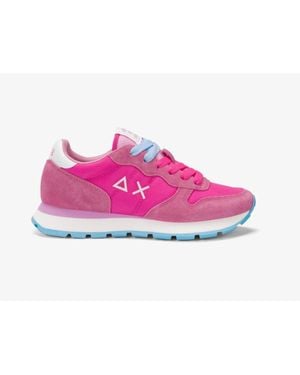 Sun 68 Sneakers Ally Solid Nylon - Pink