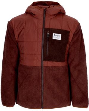 COTOPAXI Bear Trico Hybrid Hooded Jacket - Red