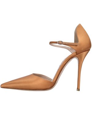 Casadei With Heel - Brown