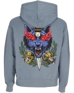 Propaganda Hoodie Werewolf Hoodie - Gray