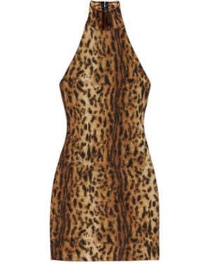 Aniye By Kleid Mit Verbindungstur Eva Maculato Donna Rucken Ausschnitt - Weiß