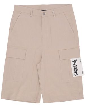 DISCLAIMER Herren Shorts Logo Short - Natur