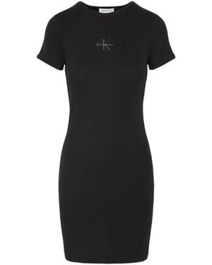 Calvin Klein Vestidos Negro