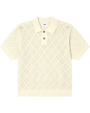 Obey Polo Eryk Polo Sweater - Natural